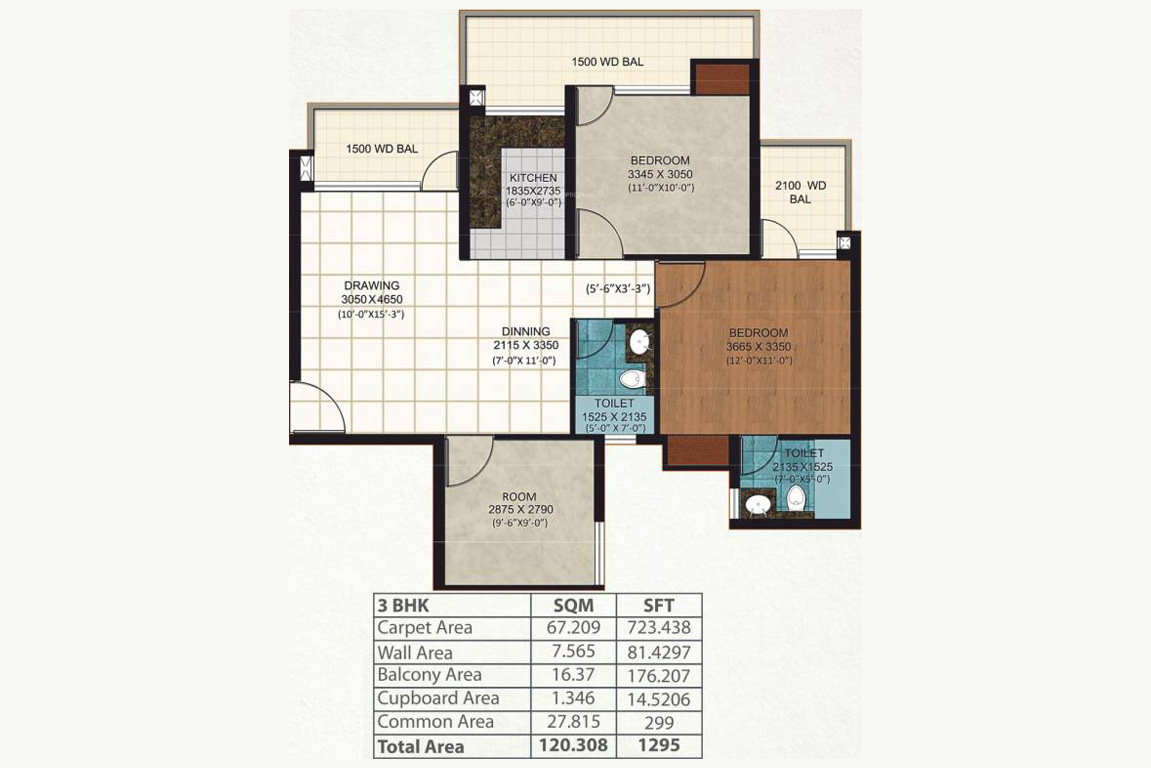 aig royal apartments floor plan