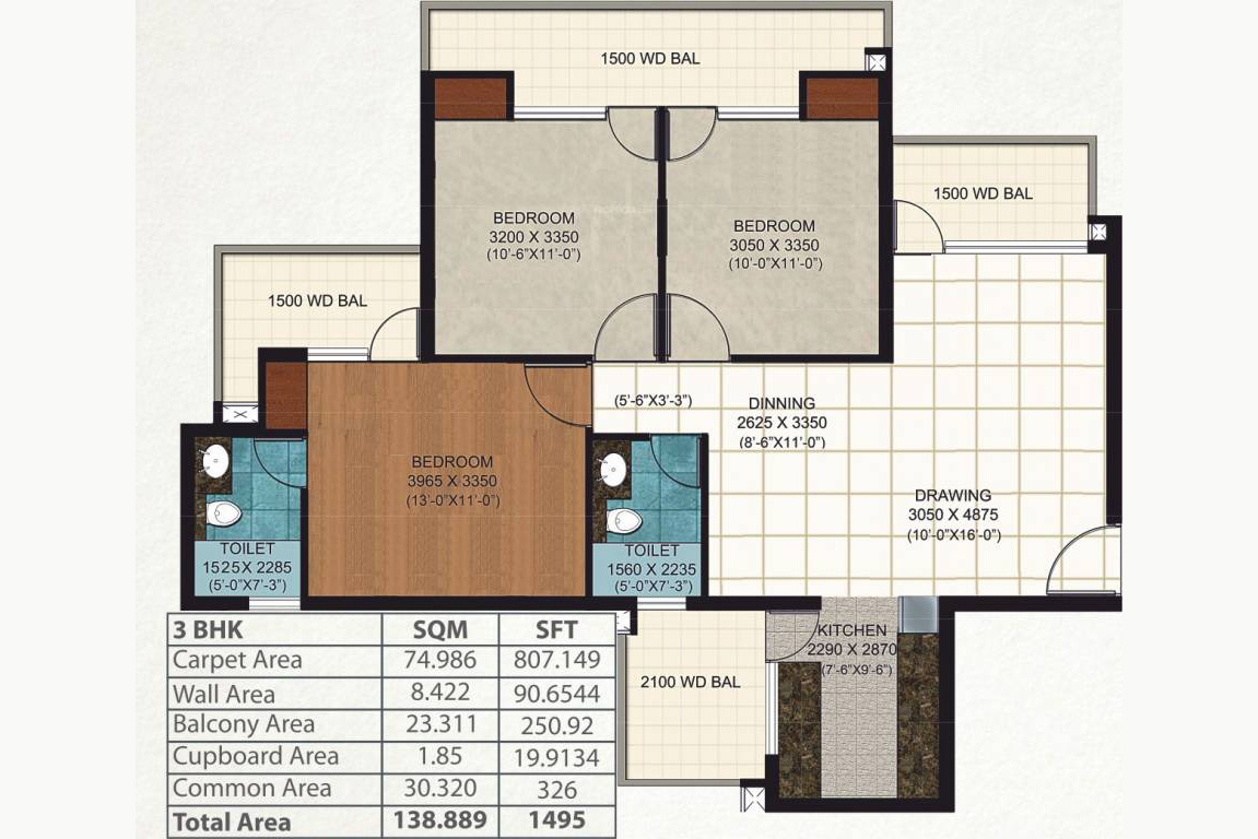 aig royal floor plan